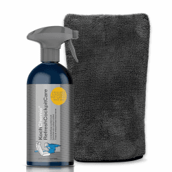 Innenraumreiniger Set: Koch Chemie Refresh Cockpit Care seidenmatt 500ml + detailmate Mikrofaser Präzisionshandschuh 1000GSM