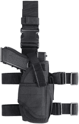 Gexgune Taktisch Beinholster für Pistolen Taktische Oberschenkel Rig Gun Holster mit Magazinbeutel Einstellbare Rechtshänder (5 Farben optional)