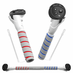 Zybervr Controller Verlängerungen Gorilla Tag Long Arms für Meta Quest 3, VR Gaming Zubehör, Handle Stick für Oculus Quest 3 Beat Saber Golf Club Baseball