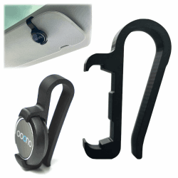 Halterung Sonnenblende für Ooono Co-Driver No1 No2, Schwarz Generisch Halterung Sonnenblende 1pcs, Mount/Clip für Sonnenblende