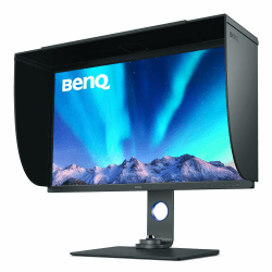 BenQ SW321C Fotografen Monitor (AQCOLOR Technologie, 32 Zoll, 4K UHD, IPS, P3-Farbraum, USB-C-Laden, DP / HDMI, Hardware kalibriert, Höhenverstellbar), MacBook kompatibel