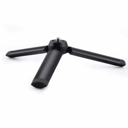 HeiyRC Mini Vlog Stativ für DJI Pocket 3 OM Osmo Mobile 7P 6, für GoPro 13 Max Hero, für Insta360 X5 X3 X4, für DJI Action 5 Pro Smooth Hohem Feiyu DSLR Kamera Desktop Tabletop Stand Grip Zubehör