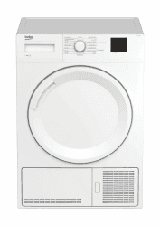 Beko DCU 8230 N b100 Kondenstrockner / 15 Programme / FlexySense - Elektronische Feuchtemessung / 8 kg Beladungskapazität / Kindersicherung / Expressprogramm