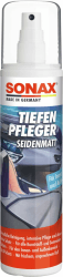 SONAX TiefenPfleger Seidenmatt (300 ml) Kunststoff- und Gummireiniger für Reinigung, intensive Pflege und dauerhafter Schutz für alle Kunststoff- und Gummi-Oberflächen | Art-Nr. 03830410