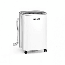 COLAZE Luftentfeuchter, 12L/24h Luftentfeuchter Elektrisch, Geeignet für Raumgrößen bis zu 120m³(30m²), Leiser Entfeuchter mit Digitalanzeige, Raumentfeuchter für Keller Schlafzimmer Bad
