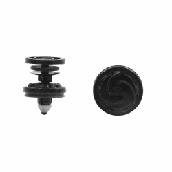 sourcing map 10x Türverkleidung Befestigung Clip T5 Halter Kunststoff Auto Befestigung Clips 7L6868243 für VW