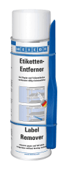 WEICON Etiketten-Entferner 500 ml, extrem starker Etikettenlöser, Kleberlöser, mit gratis Spezial-Spatel, Zitrusduft
