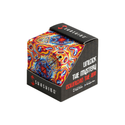 SHASHIBO Formwechsel-Box – Preisgekrönter, patentierter Zappelwürfel mit 36 Seltenerdmagneten – lässt Sich in über 70 Formen verwandeln (Spaced Out) Spaced Out 1