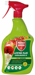 PROTECT GARDEN Lizetan Plus Schädlingsfrei AF gegen Schädlinge an Zierpflanzen, Rosen Obst und Gemüse, 800 ml Spray