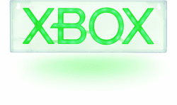 Xbox Logo LED Neonlicht - Offiziell Lizenzierte Steh- oder Wandmontage-Lampe - Spielzimmer Accessoires & Dekor für Gamer