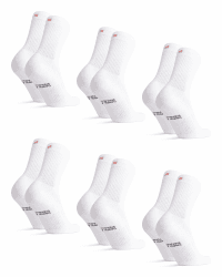 DANISH ENDURANCE Bio-Baumwolle Tennissocken, Sneaker Socken, Sportsocken, Lange Sommer Socken, Strümpfe, Unisex, für Herren & Damen, 3 oder 6 Paar
