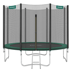 🎉 SONGMICS Trampolin Outdoor Ø 305 cm: Rundes Gartentrampolin mit 20% mehr Hüpfspaß! 🌟