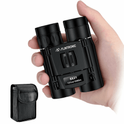 Flintronic 8x21 Kompakt Mini-Fernglas 🌟 HD Ferngläser ⛰️ Leichtes Faltteleskop