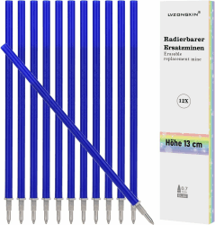 🖊️ LVZONGXIN Ersatzminen - Kompatibel Mit Legami - Blau (12er Pack) - Spitze 0,7mm