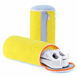 Teletrogy 2Pcs Schuhe Waschbeutel 🌟 Schuhwaschbeutel Waschmaschine 🧼 Rundum-Reinigung