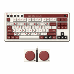 🎮 8Bitdo Retro Mechanische Tastatur 🕹️ Bluetooth/2.4G/USB-C Gaming Tastatur