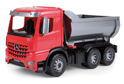 🚚 Lena 04610 - Worxx Muldenkipper Mercedes Benz Arocs - Baustellen Spielfahrzeug für Kinder ab 3 Jahre