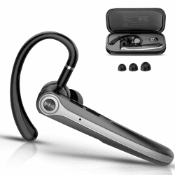 🎧 Bluetooth Headset V5.4 Wireless Freisprech Telefon mit CVC 8.0 und ENC Dual Mikrofon