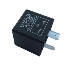 🔥 Super Deal! 通用 Automatisch 3-Polig Flasher Blinkrelais Schwarz RELAY Relais B.L.E Type