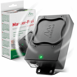 Gardigo® Marderschreck Auto Batteriebetrieben 🔊🔋👍🚘 | Ultraschall Marderabwehr 12-24 kHz