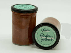 DER PFARÖLLER Rindergulasch im Glas | 2 Gläser je 400 gr. 🍲🛒