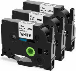 🔖 Upwinning TZe-231 12mm Kompatibel mit Brother P-touch Bänder - 3er-Pack