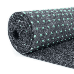 🌿🌞 Carpeto Rugs Kunstrasen Balkon Teppich Wasserfest - Grau - 300 x 500 cm