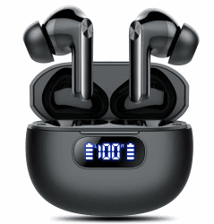 🎧 Kopfhörer Kabellos Bluetooth 5.3, HiFi Stereo IP7 Wasserdicht Ohrhörer 🎶