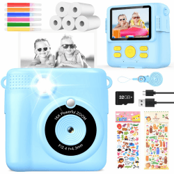 KinderKamera DigitalKamera Sofortbildkamera Schwarzweiß Fotokamera 📸🎁