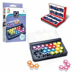 🧩🌟 Smart Games - IQ Stars, Puzzle Spiel mit 120 Herausforderungen, 8+ Jahre