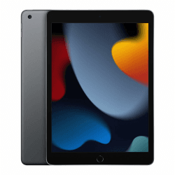 🌟 Super Deal 🌟 2021 Apple iPad (10,2-zoll, Wi-Fi, 64GB) Space Grau (Generalüberholt)