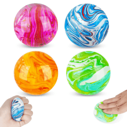 🌈 Ainiv Anti Stress Ball Fidget Fun Toy, 4PCS Antistressball 🎁
