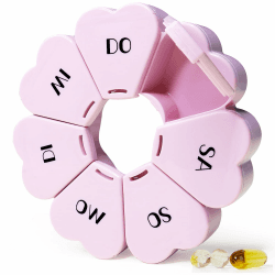 MOLN HYMY Niedliche wöchentliche Pillendose 🌸💊