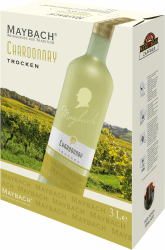 🍇🍷 Angebot: Maybach Chardonnay trocken (1 x 3 l) Bag-in-Box!