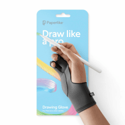 🎨 Paperlike Drawing Glove für iPad - Zeichenhandschuh für digitale Künstler 🖌️