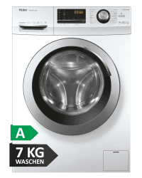 Haier SERIE 636 HW70-BP14636N I Frontlader Waschmaschine 7kg 🌟 A-Effizienz 🌟 Dampffunktion 🌟 Mengenautomatik