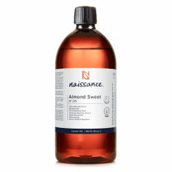 Naissance Natürliches Süßes Mandelöl (Nr. 215) 1 Liter - Vegan & Gentechnikfrei