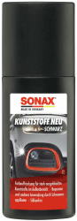 🚗🎨 SONAX Kunststoff Neu Schwarz (100 ml) zur Farbauffrischung