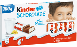 Angebot: Kinder Schokolade Tafel, 100 g 🍫
