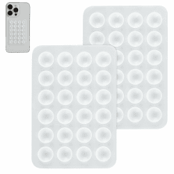 📱 2 Stück Silikon Handyhalterung mit starken Saugnäpfen und freihändigem Design