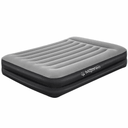 Miganeo Premium Luftbett XL 203 x 152 x 46 cm mit integrierter Elektropumpe