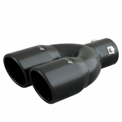 🔥 Super Deal! Simoni Racing TRX/18N Runder Doppelauslauf aus schwarzem Edelstahl! 🔥
