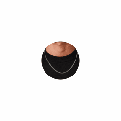 🎉 Herren Edelstahl Panzerkette Silber Hip-Hop Kette 🎁