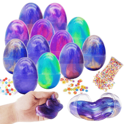 JOYIN 12 PCs Silly Galaxy Slime 🌌 Bunte Knete mit Zubehör