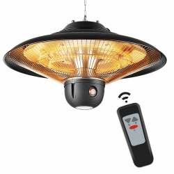 🔥🌿🌞 DONYER POWER Außenheizungen für Garten: 800W/1200W/2000W Halogenstrahler mit Fernbedienung