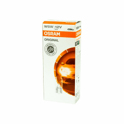 🔥 Mega Deal: 10x OSRAM GLÜHBIRNEN 12V 5W W2.1x9.5d RÜCKLICHT KENNZEICHEN STANDLICHT BLINKER