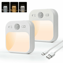 LED Nachtlicht mit Bewegungsmelder - USB Aufladbar 🌙🔦