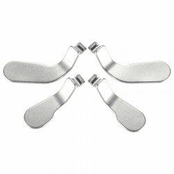 🎮 eXtremeRate 4 Pcs Metal Paddles Trigger Tasten Set Zubehör Kit für Xbox One Elite Controller 🎮