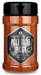 Ankerkraut Pull that Piggy, Pulled Pork BBQ-Rub, Gewürzmischung zum Grillen, 220g im Streuer 🐷🔥