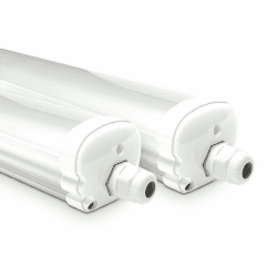 HOFTRONIC - 2er Pack LED Feuchtraumleuchte 120cm IP65-36W 4320 Lumen 🌟